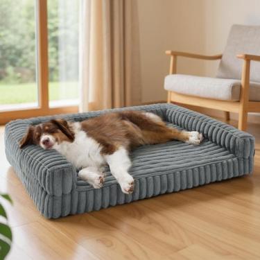 Imagem de Cama Ortopédica para Perros Bedsure, Grande, Impermeable, de Espuma Vi