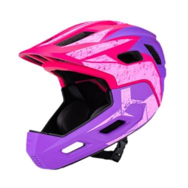 Imagem de RNXRZANK Capacete de Bicicleta Infantil, Capacetes, Artigos Infantis, Capacetes de Ciclismo para Crianças, Capacete para Ciclismo de Estrada, Skate, Rosa