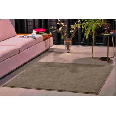 Imagem de Tapete 200x250 luxo oasis toque macio 100% antiderrapante pousada sala