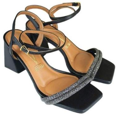 Imagem de Sandalia Vizzano 6249.475 Salto fino alto calcanhar fechado Feminina-Feminino