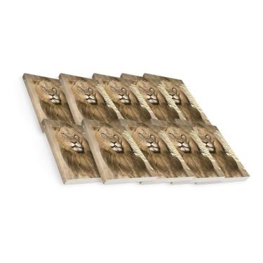 Imagem de Kit com 10 Bíblias do Leão no campo de trigo - Brochura - NTLH