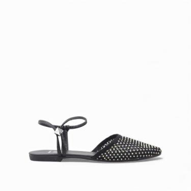 Imagem de Sapatilha Slingback Tela - FOFIORI, Preto colors, 35