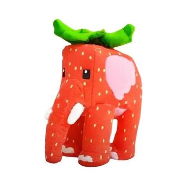 Imagem de Brinquedo De Pelúcia Elefante Morango 67cm Presente De Anime Para Cria