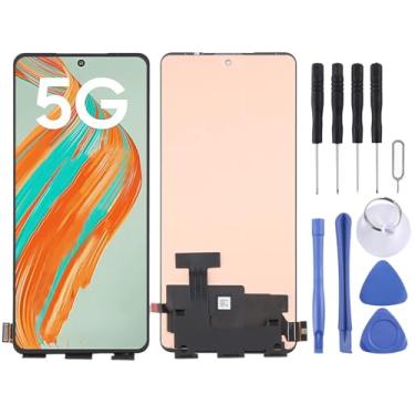 Imagem de Hiregolish Peças de reparo de tela LCD para celular para Samsung Galaxy F55 SM-E556B Tela LCD original com digitalizador montagem completa, conjunto de substituição com kits de reparo