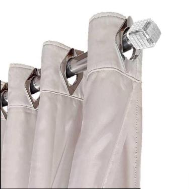 Imagem de Cortina Para Quarto E Sala Blecaute Ana 4,80 X 2,30 Palha