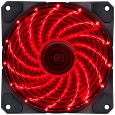 Imagem de Fan/cooler Vx Gaming V.lumi 15 Pontos De Led 120x120 Vermelho - Vlumi15r