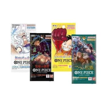 Imagem de Cartas De Coleção One Piece Caixa De Booster Japonesa Zoro Sanji Luffy