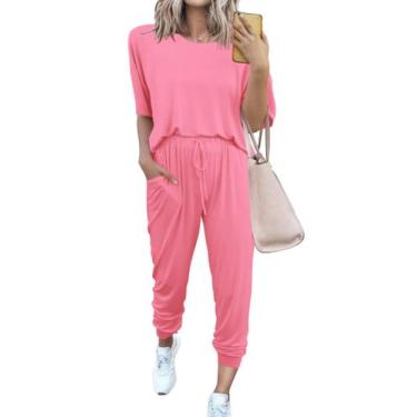 Imagem de Conjunto de Ropa Deportiva PRETTYGARDEN Dos Piezas para Mujer, Color R