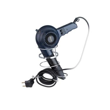 Imagem de Porta Secador de Cabelo Organizador Banheiro Suporte de Parade Cromado