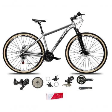 Imagem de Bicicleta Aro 29 Absolute Nero 5 Alumínio 2x9 Freios Hidráulicos K7 Garfo Com Trava 18v...