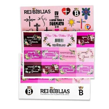 Imagem de Abas Adesivas Para Bíblia - Marcador Índice - Mini Aba Pink - REI DAS 