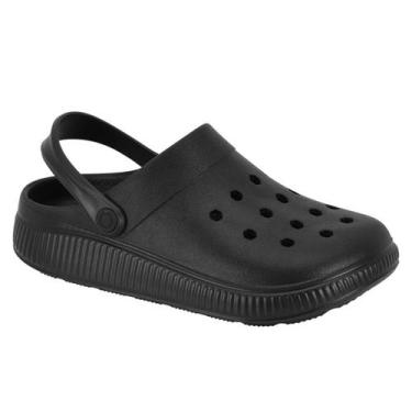 Imagem de Babuche Moleca Confortável Casual Dia a Dia Feminina, Preto, 35