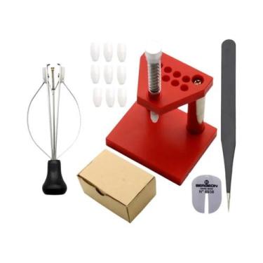 Imagem de Ferramentas De Reparo Para Relógios Vermelhas: Extrator De Ponteiros P