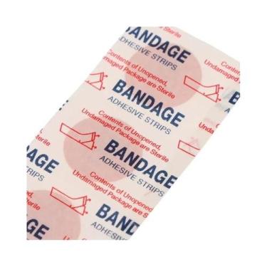 Imagem de Mini Bandagem Adesiva À Prova D'água, 100 Peças, Redonda, Pequena, Fit