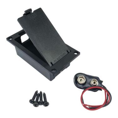Imagem de Compartimento caixa de bateria 9v baixo ativo guitarra CP012 - MXP