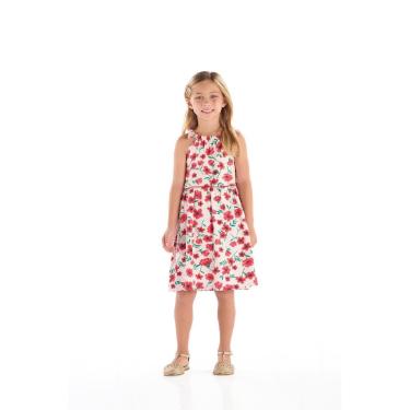 Imagem de Vestido Infantil em Cotton Sem Manga Quimby-Feminino