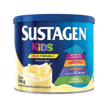 Imagem de Fórmula Infantil Kids Baunilha Lata 350g  - Sustagen - Sustagen Kids, 