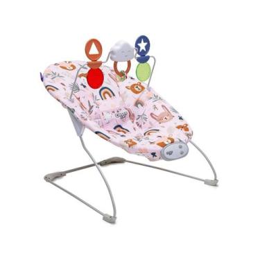Imagem de Cadeira de Descanso Bouncer Zeen - Cosco Kids, Rosa