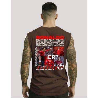 Imagem de Regata Oversized Robozão Cristiano Craque Futebol Jogador - Marca Prop