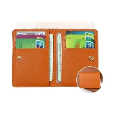 Imagem de Carteira Clássica Ultra Fina De Designer Em Couro PU Para Homens E Mul