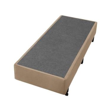 Imagem de Base Cama Box Solteiro 25x88x188cm Lisse, Bege, Solteiro