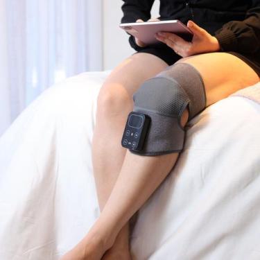 Imagem de Joelheira de Massagem Térmica Alívio Joelho Ombro Cotovelo Ortopédica 