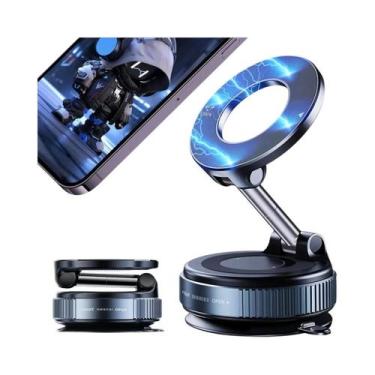 Imagem de Suporte Para Telefone De Carro Modelo 2025 Com Sucção a Vácuo E Magnét