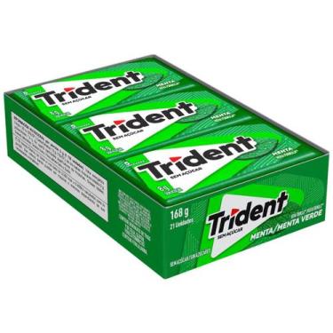 Imagem de Chiclete Sabor Menta Trident 8g, Menta
