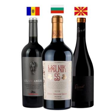 Imagem de Tintos do Leste Europeu 3 Garrafas - Várias Marcas