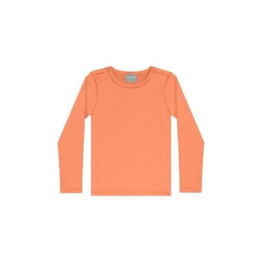 Imagem de Blusa Manga Longa Infantil Unissex FPS +50 Quimby, Laranja, 6
