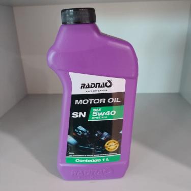 Imagem de Oleo Motor Sintetico 5W40 Radnaq 1L