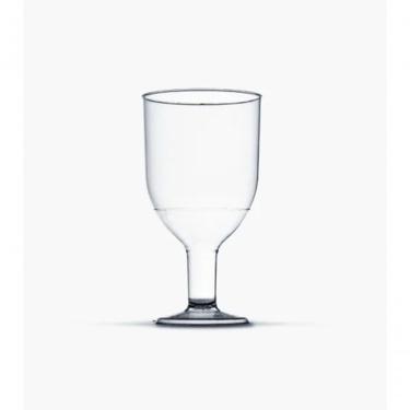 Imagem de Mini Taça para Sobremesa Pit 055 50ML em Acrílico Cristal com Colherzinhas para Doces e Festas Transparente Higipack