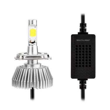 Imagem de Lampada Multilaser Super Led H3 6200k Par