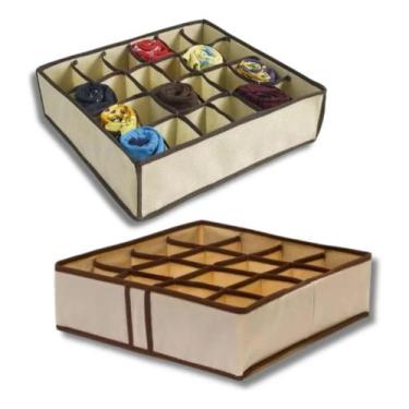 Imagem de Vittak Kit Colmeia Organizadora Gaveta Calcinha Cueca Meia Roupa Organ