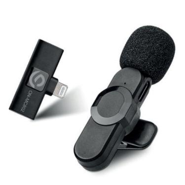Imagem de Microfone de Lapela sem Fio Conexão Lightning para IOS - ON-MC802 - On