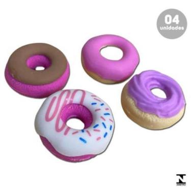 Imagem de Borracha Marmitinha Fofa Mini Donuts 4und Tilibra