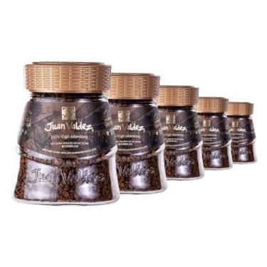 Imagem de Café Solúvel Colombiano Juan Valdez Clássico 5 potes de 95g