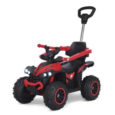 Imagem de Quadriciclo Eletrico Pimpi Flash Wheels Vermelho infantil