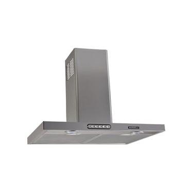 Imagem de Coifa de Parede Nardelli Retangular Duto Slim 60cm Inox com Led Exaustor e Depurador 110V