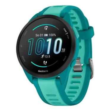 Imagem de Relógio Garmin 165 Music Azul Monitor Cardíaco