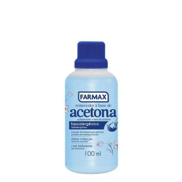 Imagem de Acetona removedor de esmalte farmax 100ml 