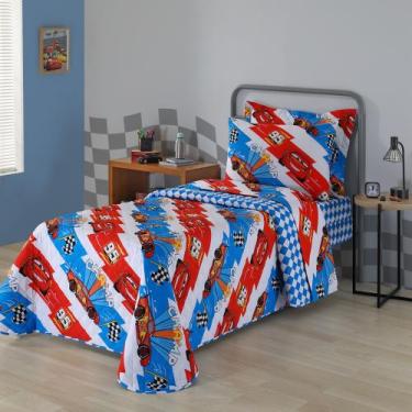 Imagem de Edredom Dupla Face Disney Mickey Minnie Solteiro Infantil - Premium - 