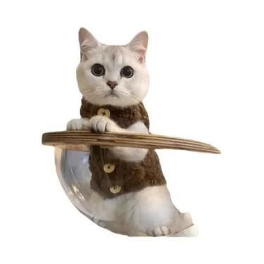 Imagem de Colete Quente De Lã De Cordeiro Para Gatos E Cães Pequenos (Teddy, Pom