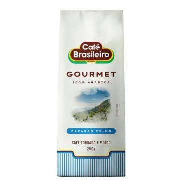 Imagem de Café Torrado e Moído Caparaó Gourmet Café Brasileiro Pacote 250g