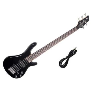 Imagem de Baixo Giannini GB 205 A - 5 Cordas Ativo, GB 205A BK