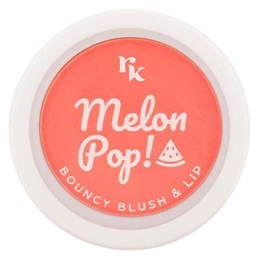 Imagem de Blush Aveludado Ruby Kisses Melon Pop! Bouncy Blush & Lip, Coral Pop