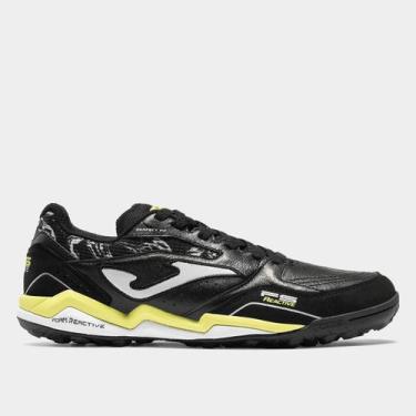 Imagem de Chuteira Society Joma Fs Reactive Masculina, Preto, Verde, 42