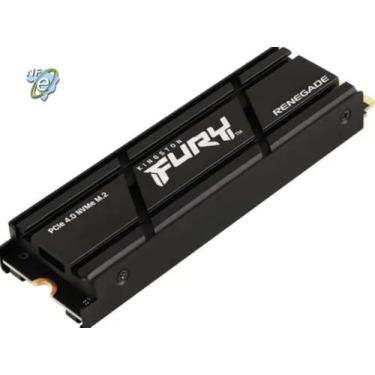 Imagem de SSD M.2 Kingston Fury 2TB 7300MB/s PCIe 4.0 Dissipador Pronto PS5 Game