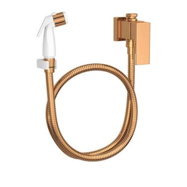 Imagem de Ducha Higiênica com Registro e Derivação de Parede Red Gold - DECA MET
