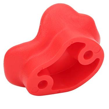 Imagem de CHICIRIS Fixadores de escalada, vermelho, fácil de segurar, seguro e confiável, 10 peças de suportes de escalada, acessórios de escalada de parede para equipamentos de diversão (vermelho)
